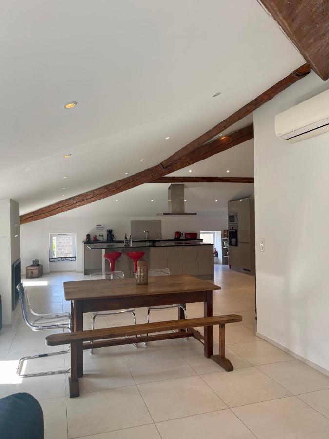 Grand Appartement Style Loft Bord De Mer Propriano (Corsica) Exterior foto