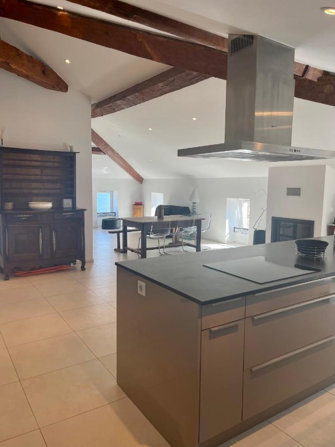 Grand Appartement Style Loft Bord De Mer Propriano (Corsica) Exterior foto