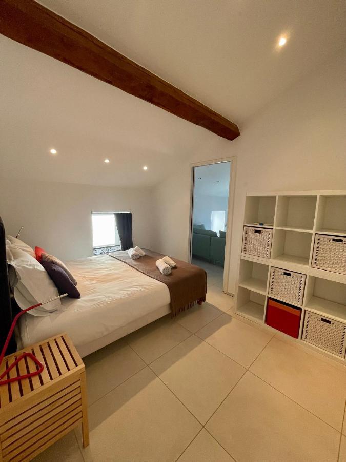 Grand Appartement Style Loft Bord De Mer Propriano (Corsica) Exterior foto